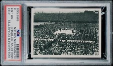 1935 Muratti Cigarettes #191 Muller vs Petersen PSA 8 **None Higher**