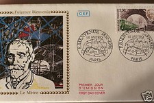 ENVELOPPE PREMIER JOUR FRANCE 1987 FULGENCE BIENVENUE