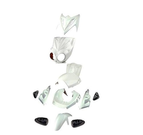 Kit carénage blanc pièces - kit,