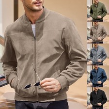 Vestes homme en daim vestes