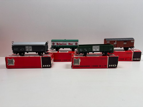Jouef lot 4 wagons - wagons, de