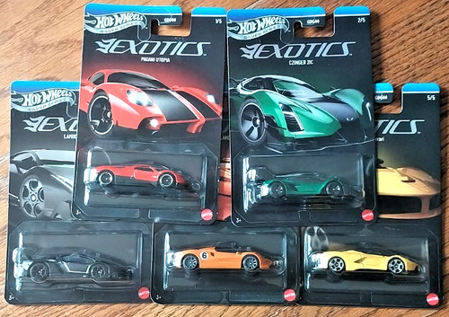 Hot wheels exotics silver - hot,