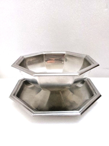 Saucière octogonale inox - en,