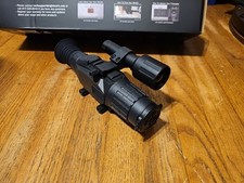 Sightmark Wraith HD Night Vision Rifle Scope 2-16x 28mm Digital Reticle Black