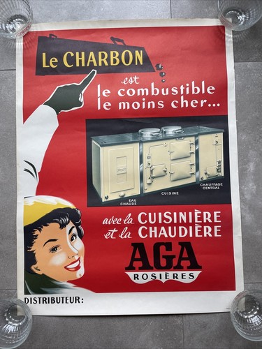 Affiche originale aga rosieres - aga,