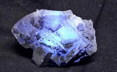 Natural 2 fluorite - 1.6, 2"