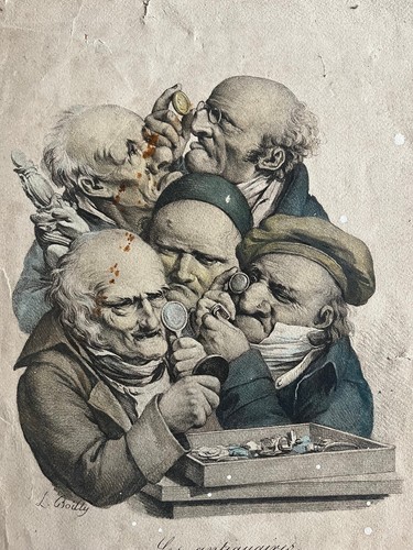 Gravure xixème caricature - gravure,