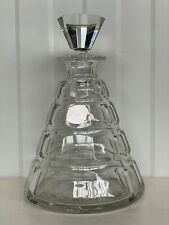 Beautiful Art Deco Val Saint Lambert Cyrstal carafe / Decanter