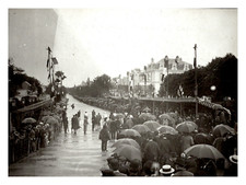 France, bike race, the public Vintage silver print 9x silver print