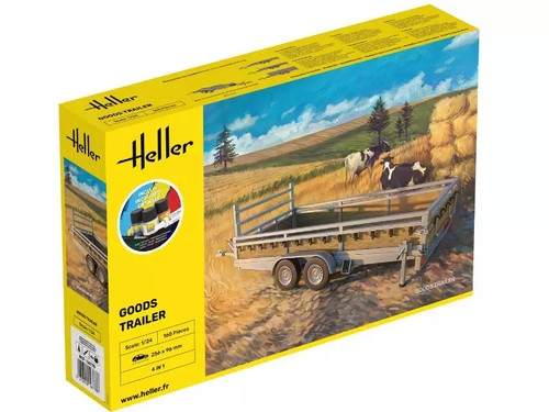 Heller remorque kit complet - remorque,