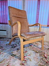 Fauteuil En Cuir Vintage