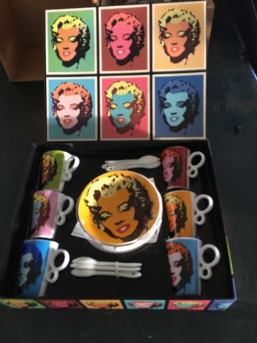 Coffret tasses marilyn - tasses,