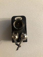 75-300 OHM UHF VHF FM TV Black Antenna TV Converter Adapter Tested Works VINTAGE