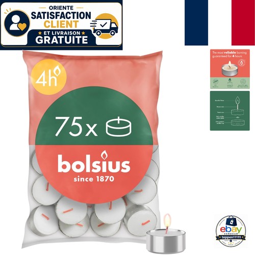 Bougies chauffe plat blanches - bougies,