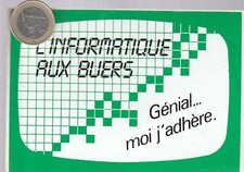 C35 computer. Office. L'INFORMATIQUE AUX BUERS. Vintage