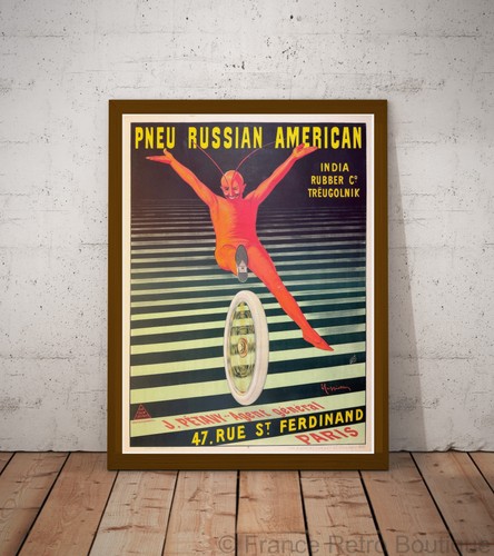 Poster affiche pneu - poster-affiche, russian