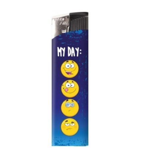 Briquet emoji rechargeable