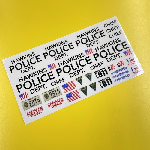 Hawkins police 10th echelle - hawkins, rc