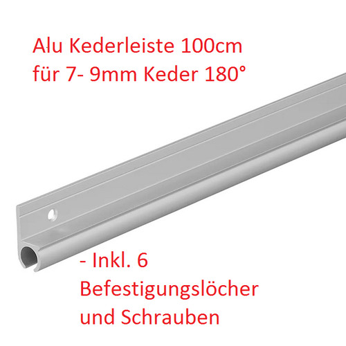 Kederschiene aluminium - kederschiene,