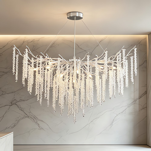Lustre cristal hauteur - en,