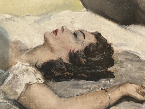 Peinture huile sur toile - peinture,