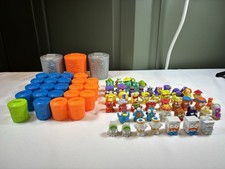 Moose The Trash Pack Trashies Lot of 50 Figures  Plus 3 Big Trash Cans 23 Small