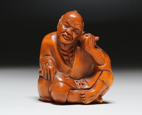 Netsuke japonais rétro - rétro, [homme