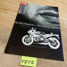 Aprilia RS250 Replica 250 RS prospectus catalogue brochure