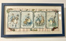 Quatre Anciens Chromos avec