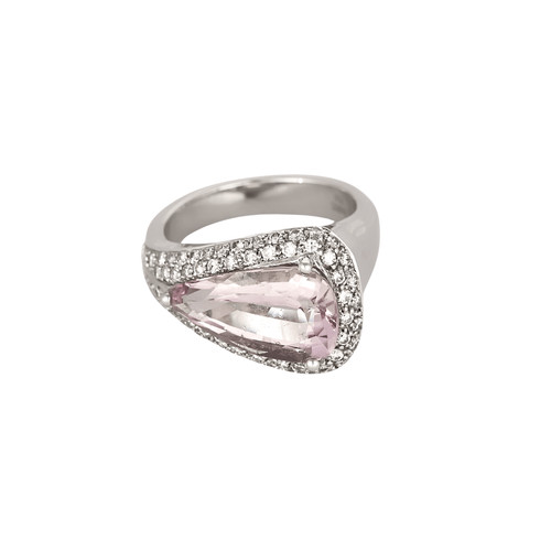 Elegant modernist ring - elegant,