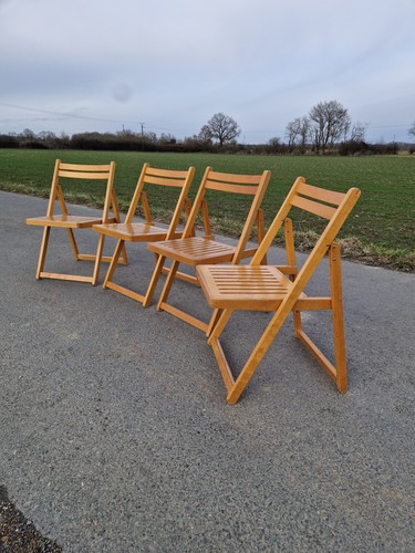Lot chaises pliantes en - chaises,