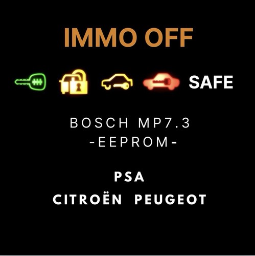 Immo off psa - bosch, mp7.3