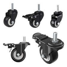4 Pièces Roulette Chaise