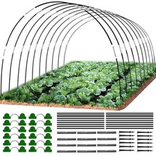 Garden Arceaux pour Serre TunnelCerceau De Serre De JardinKit De Maison De Ce...