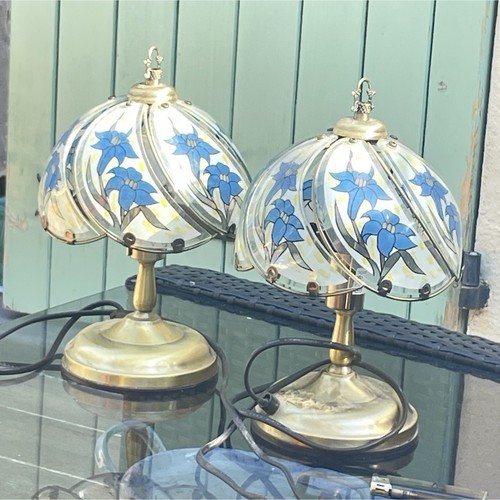 Lot lampes table - de, verre