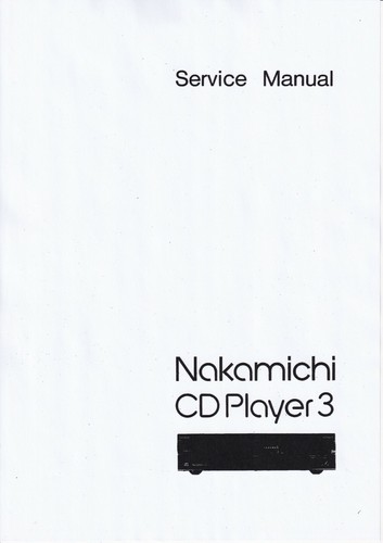 Service manuel instructions - manuel, d'instructions