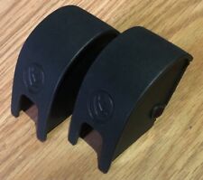 VW Golf Pair Black Isofix Slot Cover Cap Trim Covers Genuine 5G0887187