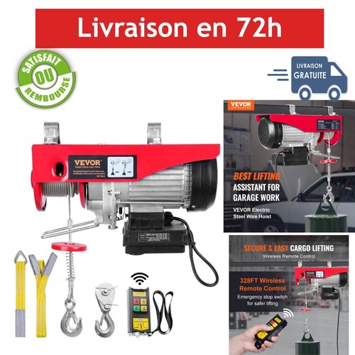 Vevor treuil électrique 800 - vevor,