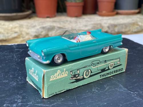Solido ford thunderbird - thunderbird, bleu
