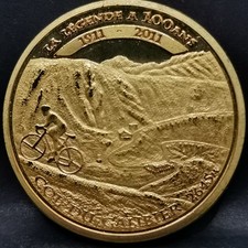 JETON TOURISTIQUE 31mm DORE