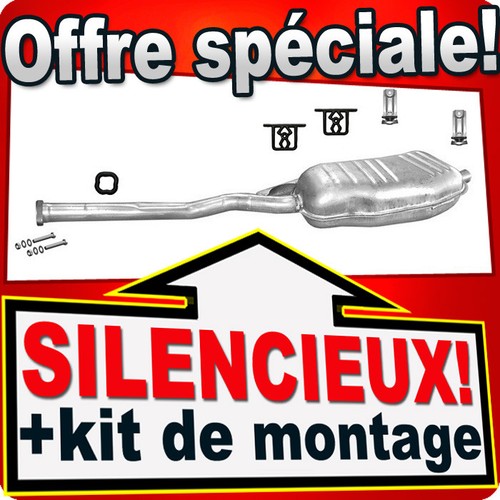 Silencieux arriere pour bmw - arriere,