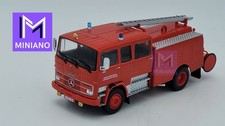 MERCEDES-BENZ 1113 FOURGON POMPE TONNE N°100 POMPIERS HACHETTE 1/43