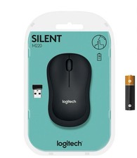 Logitech Silent Wireless Mouse, Black 