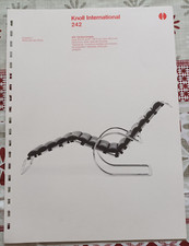 fiche publicité knoll chaise