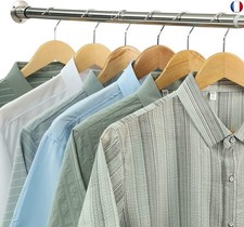Tringle à vêtements Extensible, 38-99 CM Tringle à Vêtements en Acier Ino