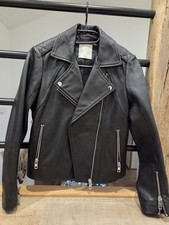 Veste courte Biker en cuir