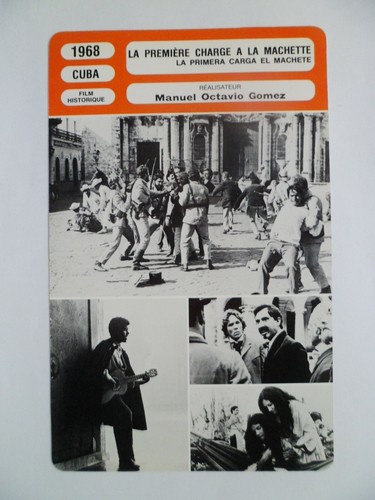 Carte fiche cinema 1968 - cinema, la