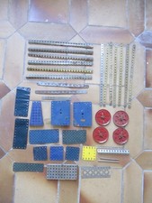 MECCANO LOT DE PIECES EN TRES