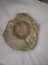 Ancien Cendrier En Pierre 20 x