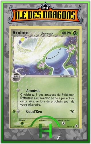 Axoloto ile des dragons - dragons,